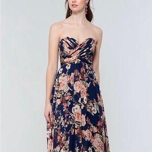 Kleinfeld Floral Bridesmaid Dress